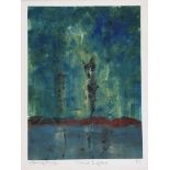 Harry C. Reid, HRUA - FOREST LIGHT VI - Coloured Monotype Print - 8 x 6 inches - Signed