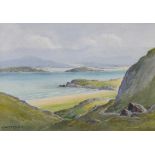 George W. Morrison - NEAR MARBLE HILL, DONEGAL - Watercolour Drawing - 10 x 14 inches - Signed