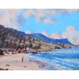 David Overend - MURLOUGH BAY, BALLYCASTLE, COUNTY ANTRIM - Coloured Print - 6 x 8 inches - Signed