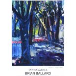 Brian Ballard, RUA - CYPRUS AVENUE - Coloured Print - 20 x 16 inches - Signed