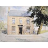 Frank McKelvey, RHA RUA - HUGH BLACK, PUBLIC HOUSE - Coloured Print - 10 x 13 inches - Unsigned