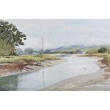 William James Watson - BLACKWATER, DUNDRUM BAY - Watercolour Drawing - 14 x 20 inches - Signed