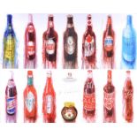 Neil Shawcross, RHA RUA - BOTTLES - Coloured Print - 16 x 20.5 inches - Unsigned