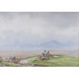 Frank Egginton, RCA FIAL - ABOVE GRANTOWN ON SPEY, INVERNESS-SHIRE - Watercolour Drawing - 14 x 20