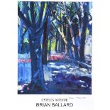 Brian Ballard, RUA - CYPRUS AVENUE - Coloured Print - 19 x 16 inches - Signed