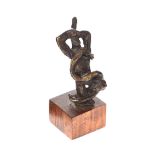Irish School - UNTITLED - Cast Bronze Sculpture - 4 x 1.5 inches - Unsigned