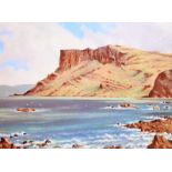 David Overend - FAIRHEAD, BALLYCASTLE, COUNTY ANTRIM - Coloured Print - 6 x 8 inches - Signed