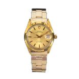 TUDOR 14CT GOLD PLATED STAINLESS STEEL WRIST WATCH