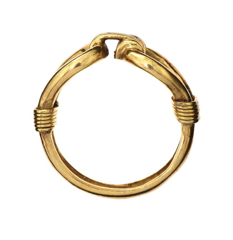 18CT GOLD RING - Image 3 of 3