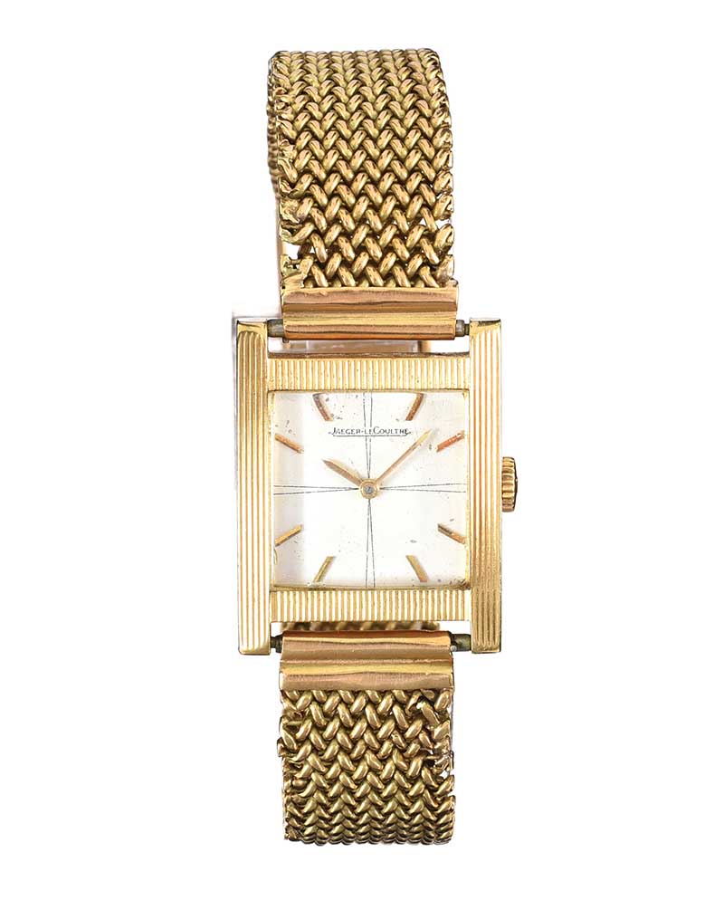 JAEGER LECOULTRE 18CT GOLD WRIST WATCH