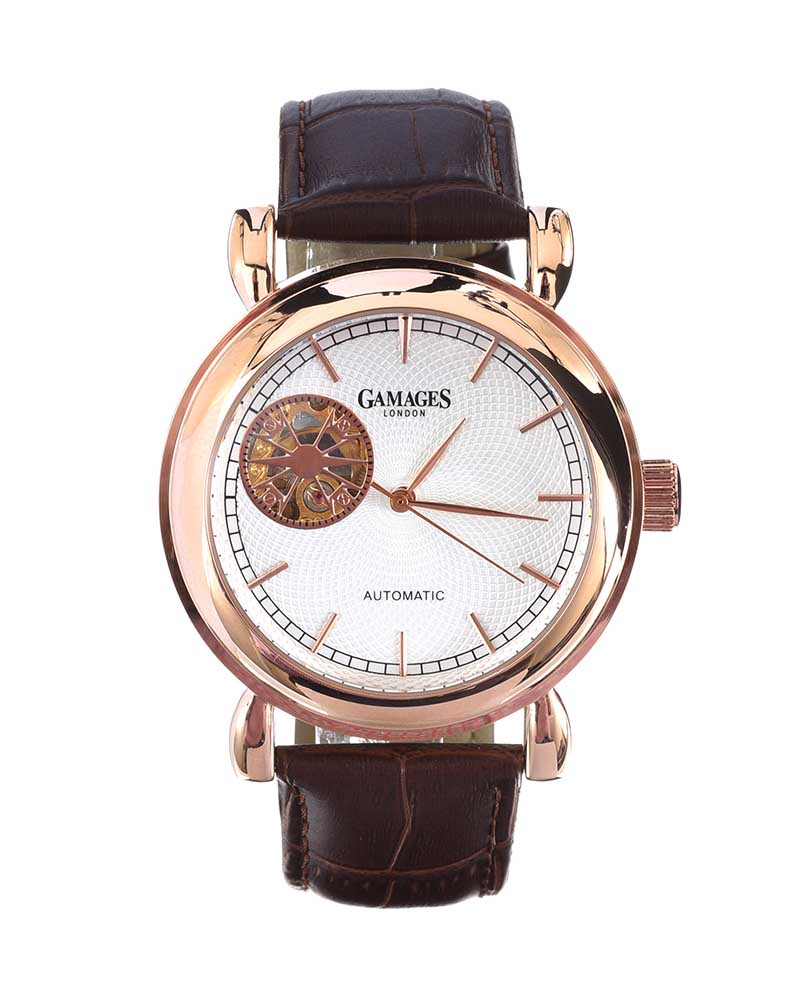 GAMAGES 'SKY LIGHT' STAINLESS STEEL WRIST WATCH