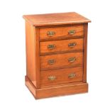ANTIQUE MAHOGANY FOUR DRAWER CHEST