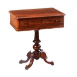 VICTORIAN MAHOGANY LAMP TABLE