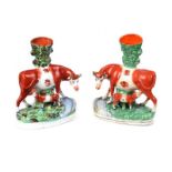 PAIR OF STAFFORDSHIRE FIGURES
