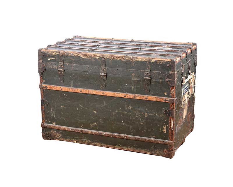 HENRY UKLY & CO. TRAVEL TRUNK - Image 9 of 11