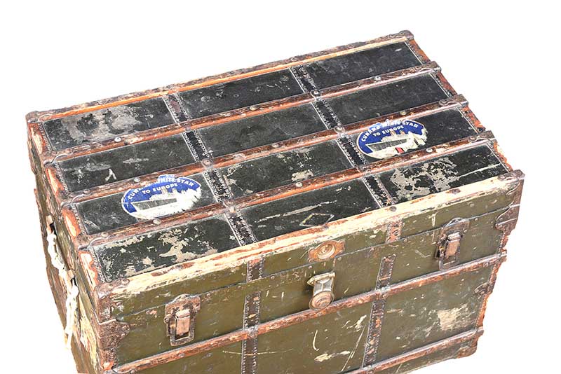 HENRY UKLY & CO. TRAVEL TRUNK - Image 2 of 11