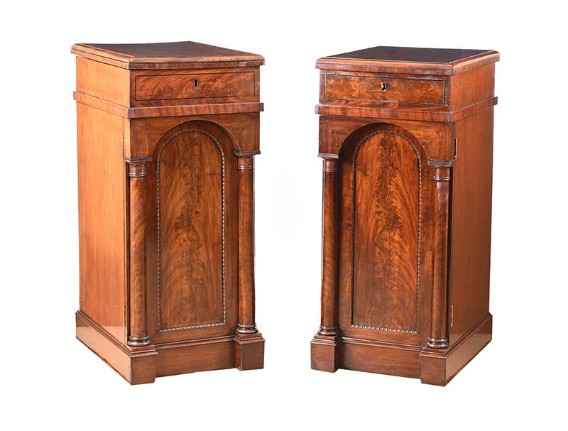 PAIR OF WILLIAM IV PEDESTALS