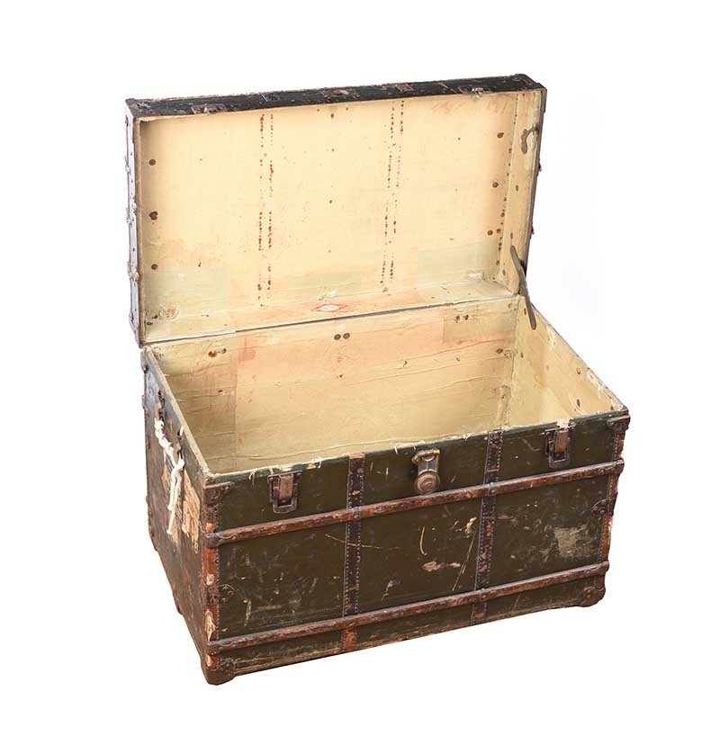 HENRY UKLY & CO. TRAVEL TRUNK - Image 4 of 11
