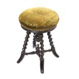 VICTORIAN REVOLVING STOOL