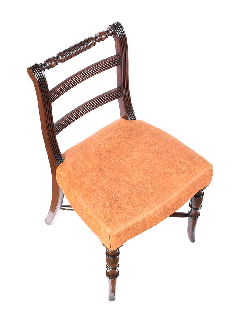 REGENCY MAHOGANY SIDE CHAIR - Image 3 of 6