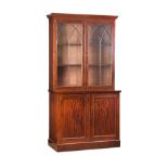 VICTORIAN MAHOGANY BOOKCASE