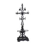 CAST IRON HALL STAND