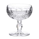 SET OF EIGHT WATERFORD CRYSTAL CHAMPAGNE GLASSES