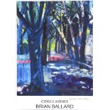 Brian Ballard, RUA - CYPRUS AVENUE - Coloured Print - 19.5 x 15.5 inches - Signed