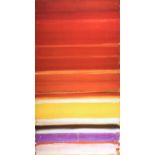 Patrick Heron - HORIZONTAL STRIPE - Coloured Print - 26 x 15 inches - Signed