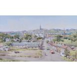 Samuel McLarnon, UWS - BALLYCASTLE - Coloured Print - 11 x 18 inches - Unsigned