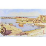 Samuel McLarnon, UWS - BALLINTOY - Coloured Print - 12 x 18 inches - Unsigned