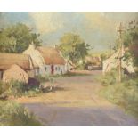 Maurice Canning Wilks, ARHA RUA - MILLTOWN, DUNSEVERICK, COUNTY ANTRIM - Oil on Board - 10 x 12