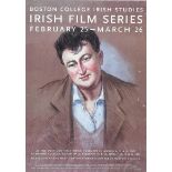 Michael O'Nuallain - IRISH FILM SERIES, EXHIBITION POSTER - Coloured Print - 22 x 16 inches -