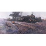 David Shepard, OBE FRSA - BLACK FIVE COUNTRY - Limited Edition Coloured Print (36/850) - 18 x 36