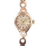 LADY'S 9CT GOLD WRIST WATCH