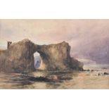 Andrew Nicholl, RHA - FORESHORE - Watercolour Drawing - 8 x 12 inches - Unsigned