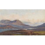 John Faulkner, RHA - THE ISLE OF ACHILL - Watercolour Drawing - 18 x 30 inches - Signed
