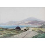 George W. Morrison - TURF STACKS, DONEGAL - Watercolour Drawing - 6.5 x 9.5 inches - Signed