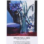 Brian Ballard, RUA - EXHIBITION POSTER, RATHFARNHAM CASTLE, DUBLIN, 17TH OCTOBER 2015 - Coloured