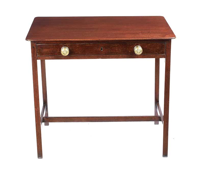 GEORGIAN MAHOGANY SIDE TABLE - Image 5 of 6