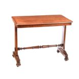 VICTORIAN MAHOGANY SIDE TABLE