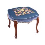 VICTORIAN TAPESTRY STOOL