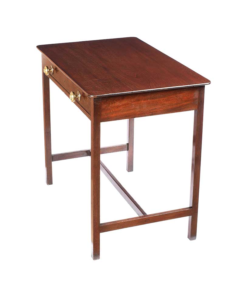 GEORGIAN MAHOGANY SIDE TABLE - Image 6 of 6