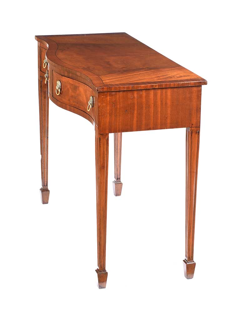 MAHOGANY HALL TABLE - Image 5 of 5