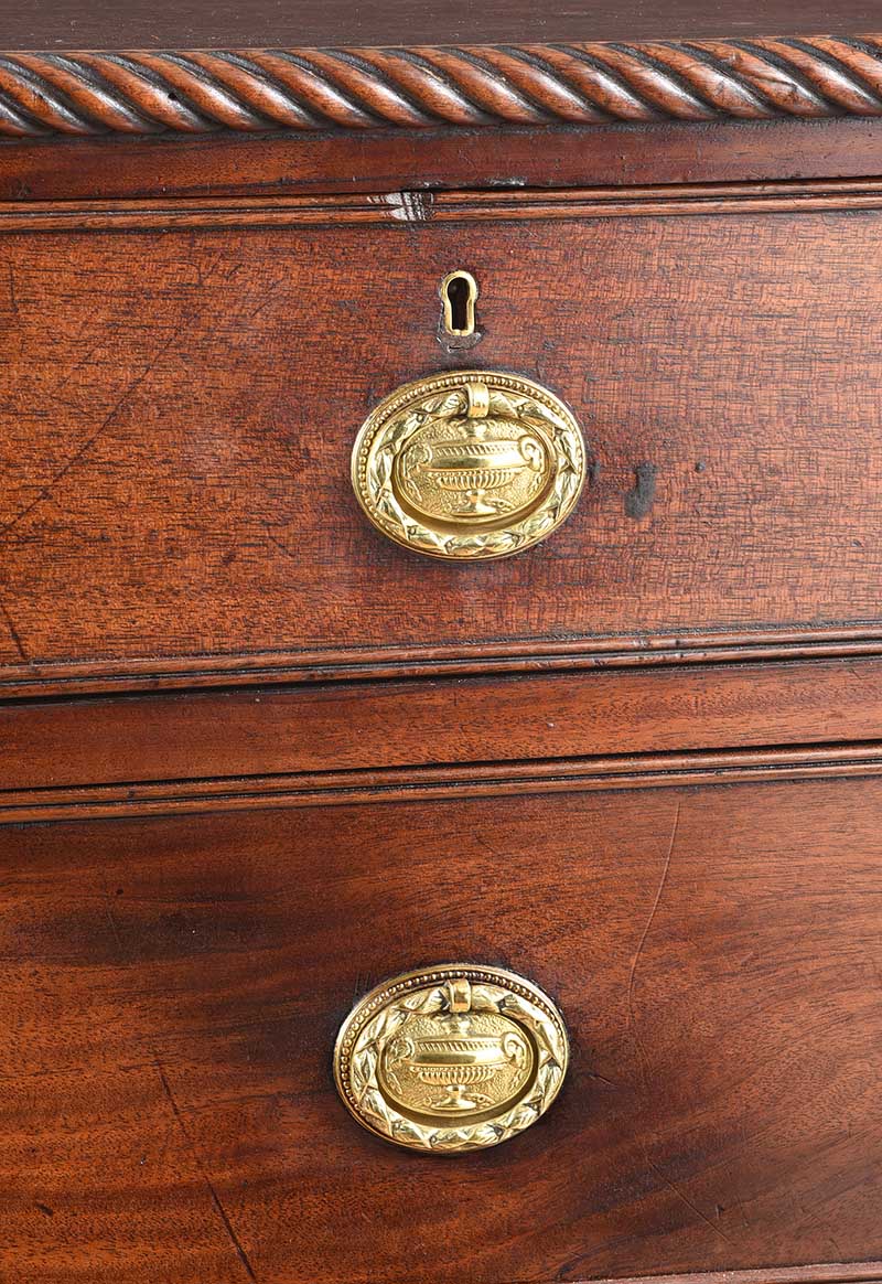 REGENCY MAHOGANY CHEST OF DRAWERS - Image 2 of 6