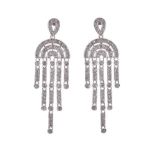 15CT WHITE GOLD DIAMOND EARRINGS