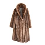 ALUETIAN MALE MINK FUR COAT