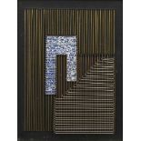 John H Diehl Jr, American b.1982- 'Chromatic,' 1969; mixed media relief construction, signed,