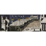 Edward Bawden CBE RA, British 1903-1989- Brighton Pier; giclee print in colours, numbered 52/950