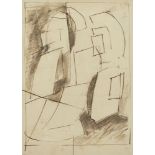 John Cecil Stephenson, British 1889-1965- Study for 'The Fugue', c. 1953; pen and ink on paper